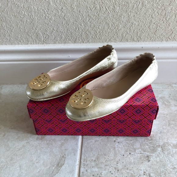 Tory Burch Shoes - Tory Burch MINNIE TRAVEL BALLET FLAT